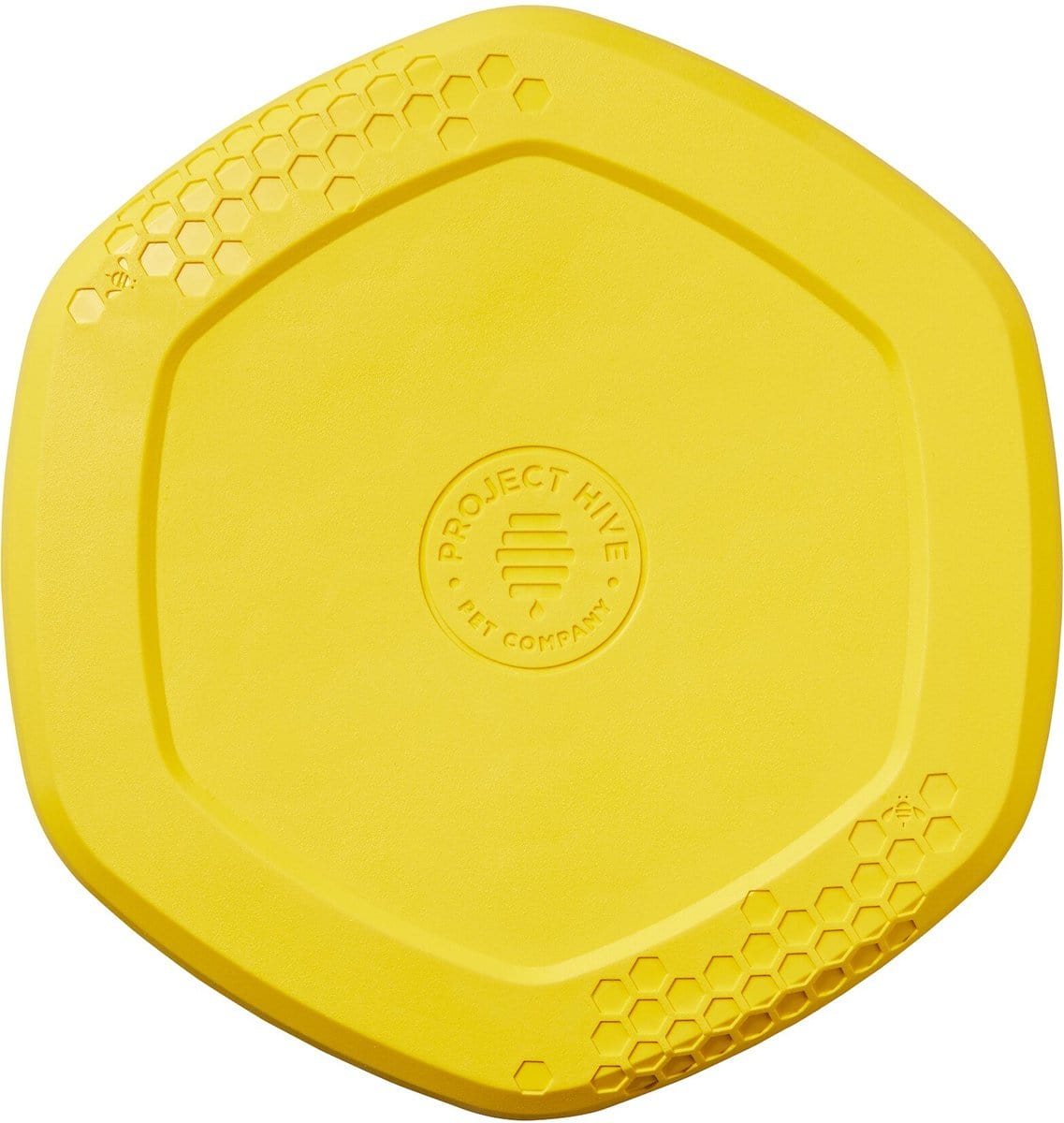Project Hive Pet Company Yellow Disk & Lick Mat Dog Toy