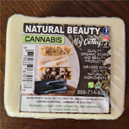 Natural Beauty By Cathy Organic Cannabis Handmade Soaps