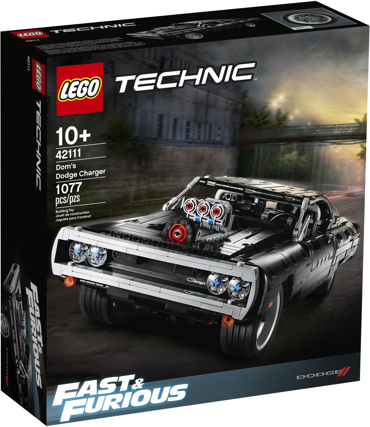 LEGO Technic - Dom\'s Dodge Charger (42111) Building Toy LAST ONE!