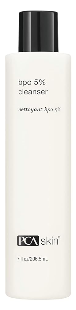 PCA SKIN 5% Benzoyl Peroxide Face Wash, Foaming Acne Facial Cleanser for Oily and Acne Prone Skin, Eliminates Existing Acne and Helps Prevent Future Breakouts, Cleanses and Calms, 7.0 oz Bottle