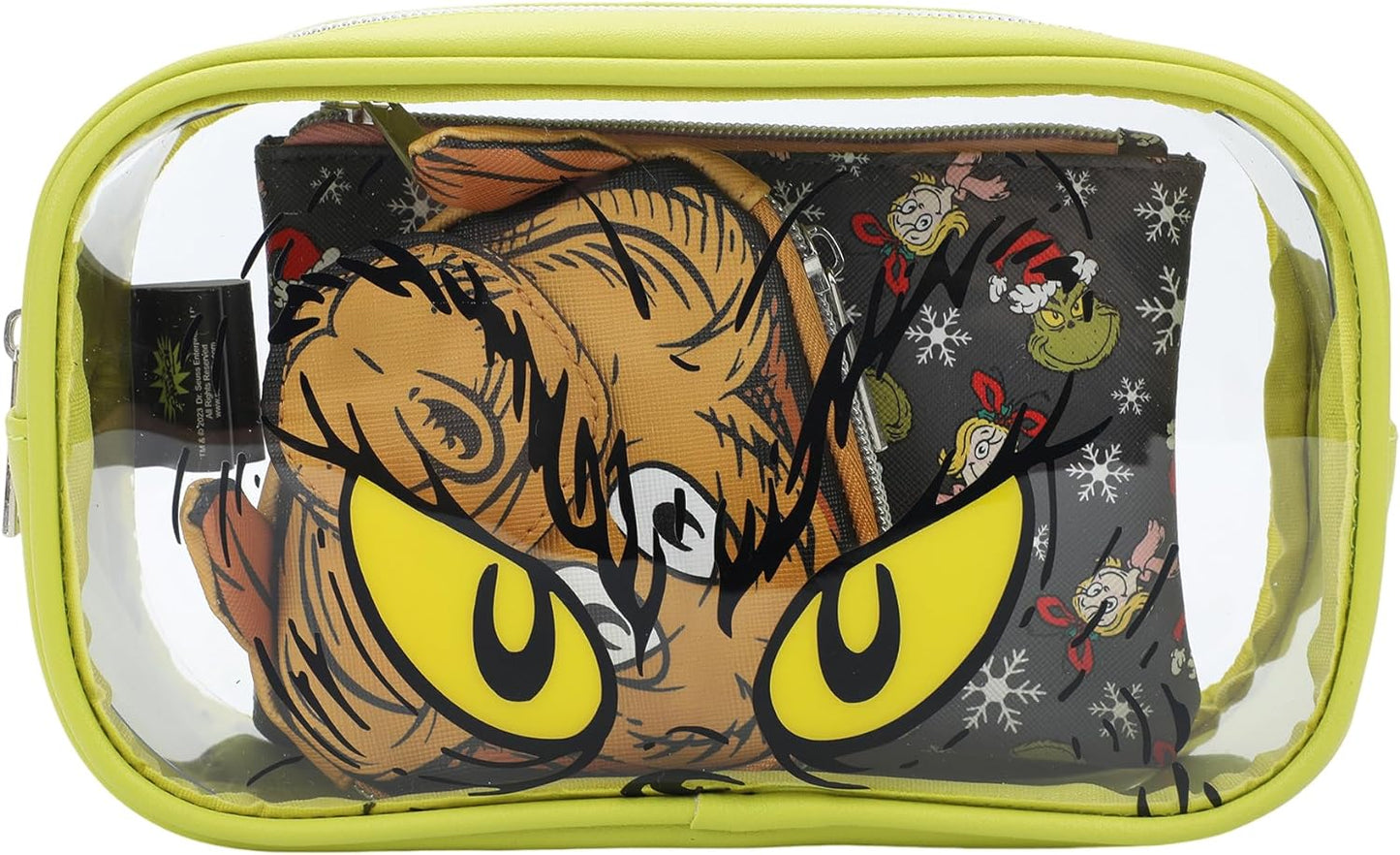 Dr. Seuss The Grinch Travel Cosmetic Bags - Set of 3
