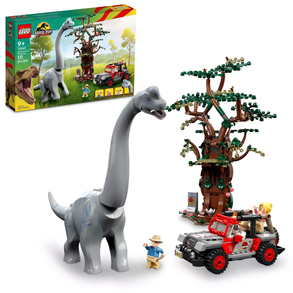 LEGO Universal Jurassic Park Brachiosaurus Discovery Building Set (76960)