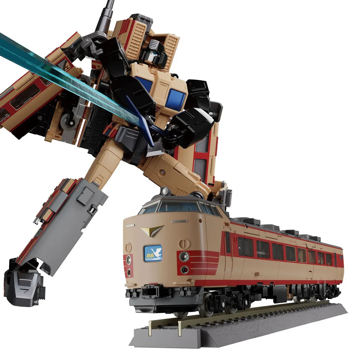 Takara Tomy Transformers Masterpiece MPG-05 Trainbot Seizan (Raiden Combiner) Action Figure (F8100)