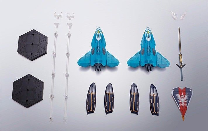 Dx Chogokin Macross Delta Lilldraken & Missile Pod For Sv-262hs Keith Use Bandai