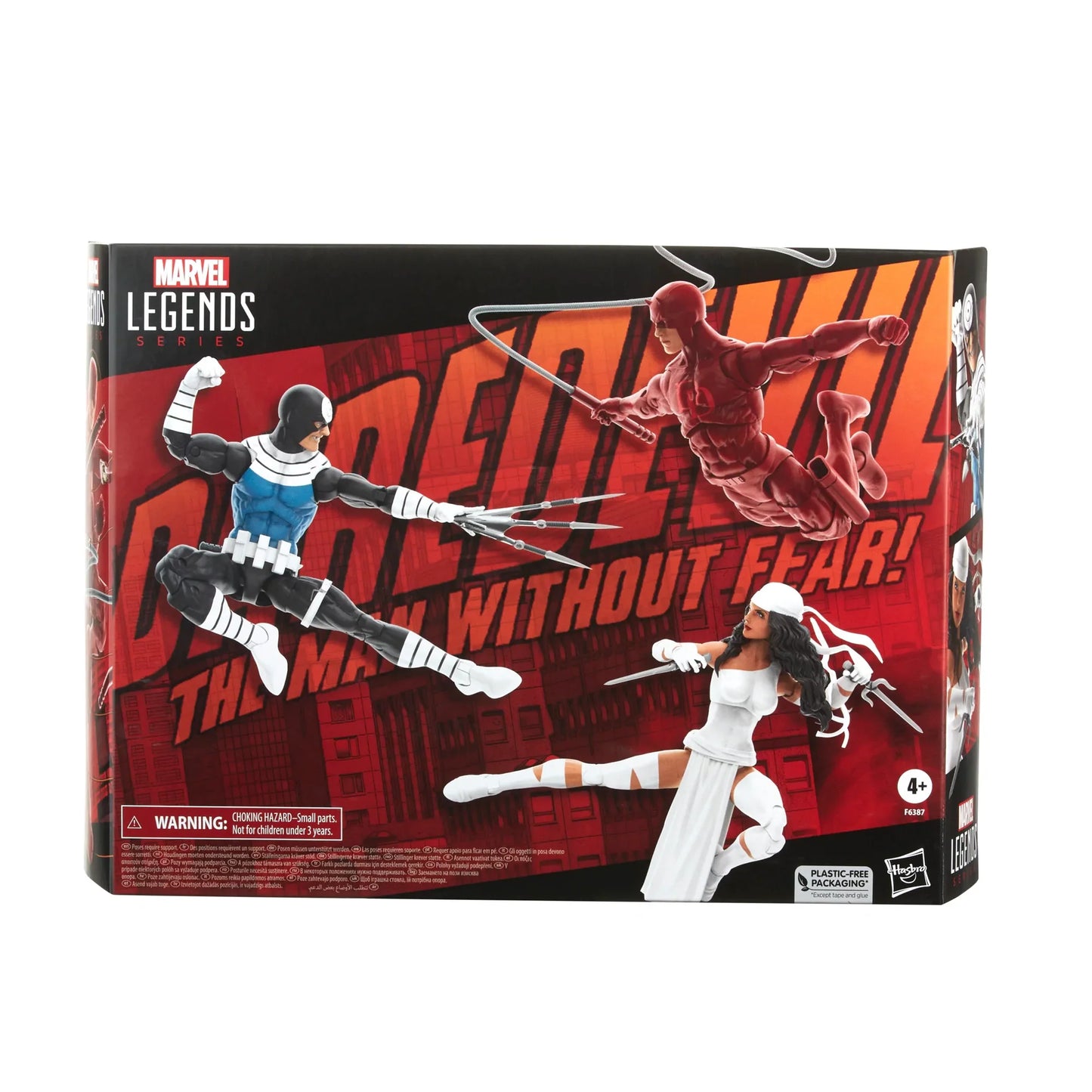 Marvel Legends Series 3-Pack: Daredevil, Elektra & Marvel’s Bullseye Exclusive Action Figures F6387