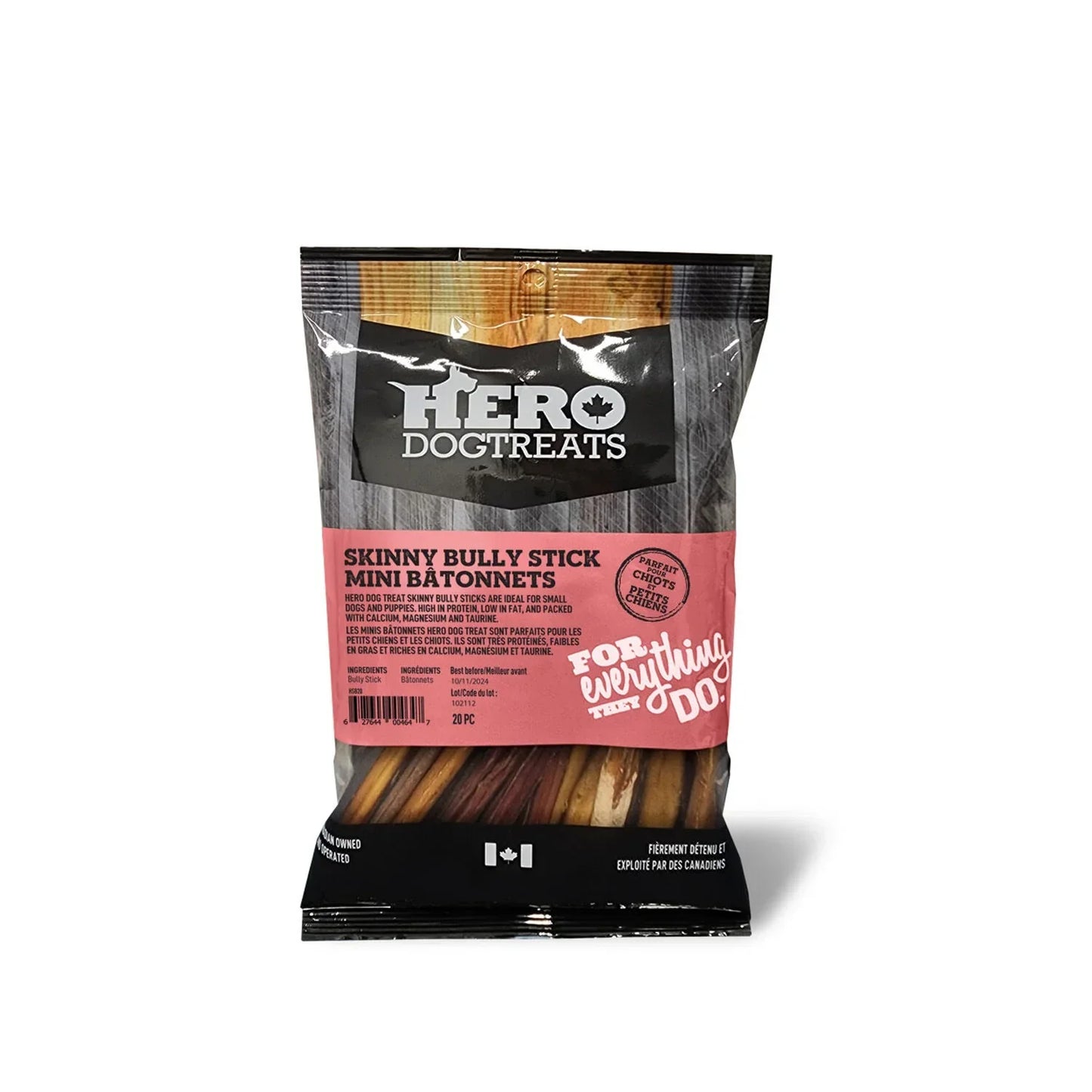 Hero - 6" Skinny Bully Sticks