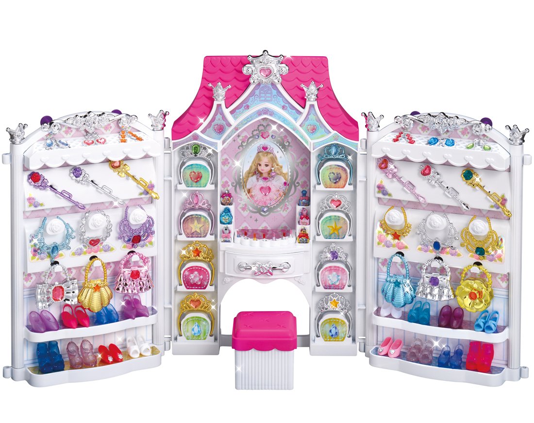 TAKARA TOMY Licca Doll Dreaming Princess Jewelry Castle 874652