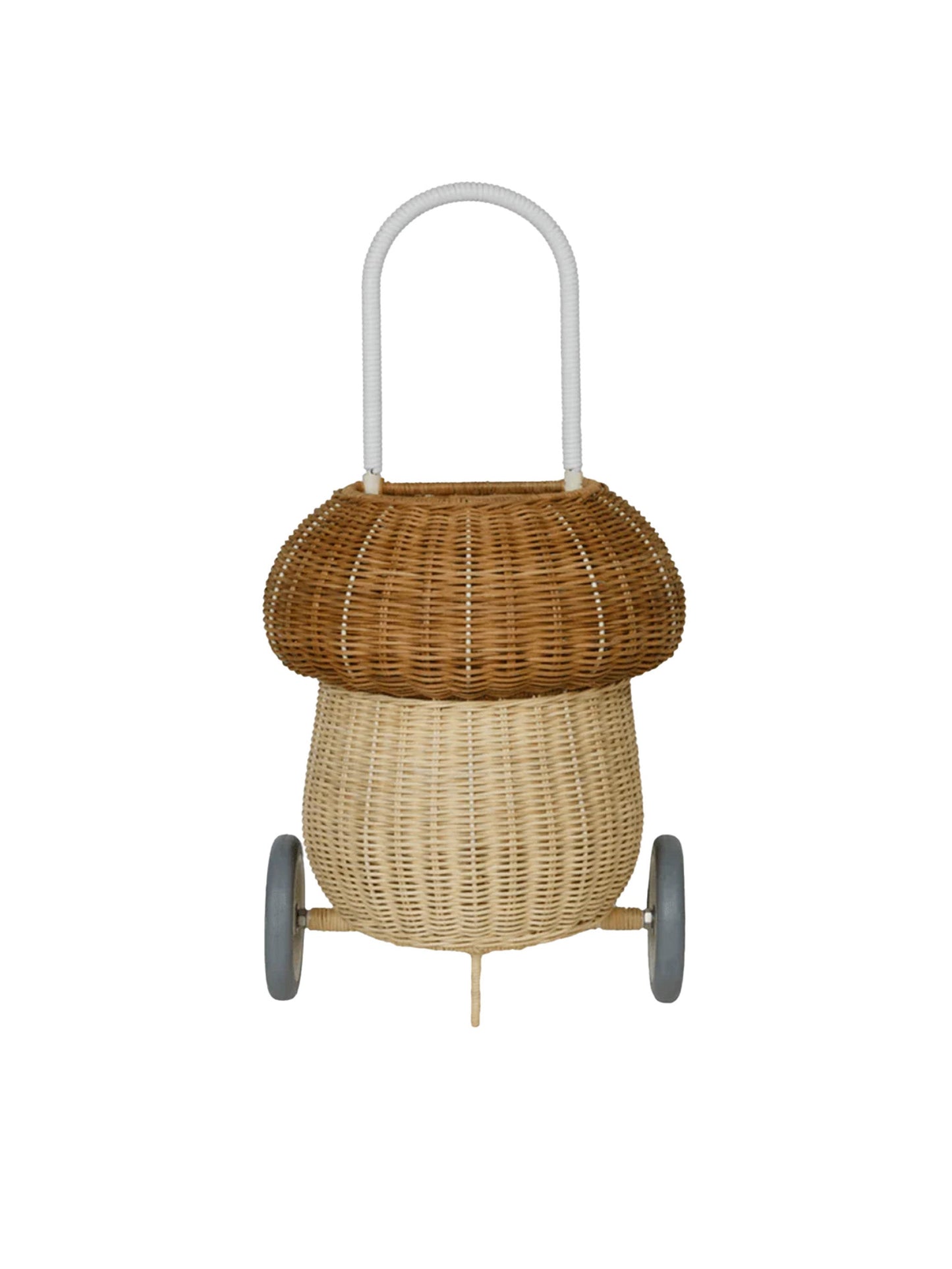 Olli Ella Natural Rattan Mushroom Luggy