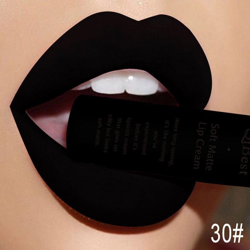 Waterproof Matte Nude Lipstick Pigment Red Long Lasting Lip Gloss BENNYS