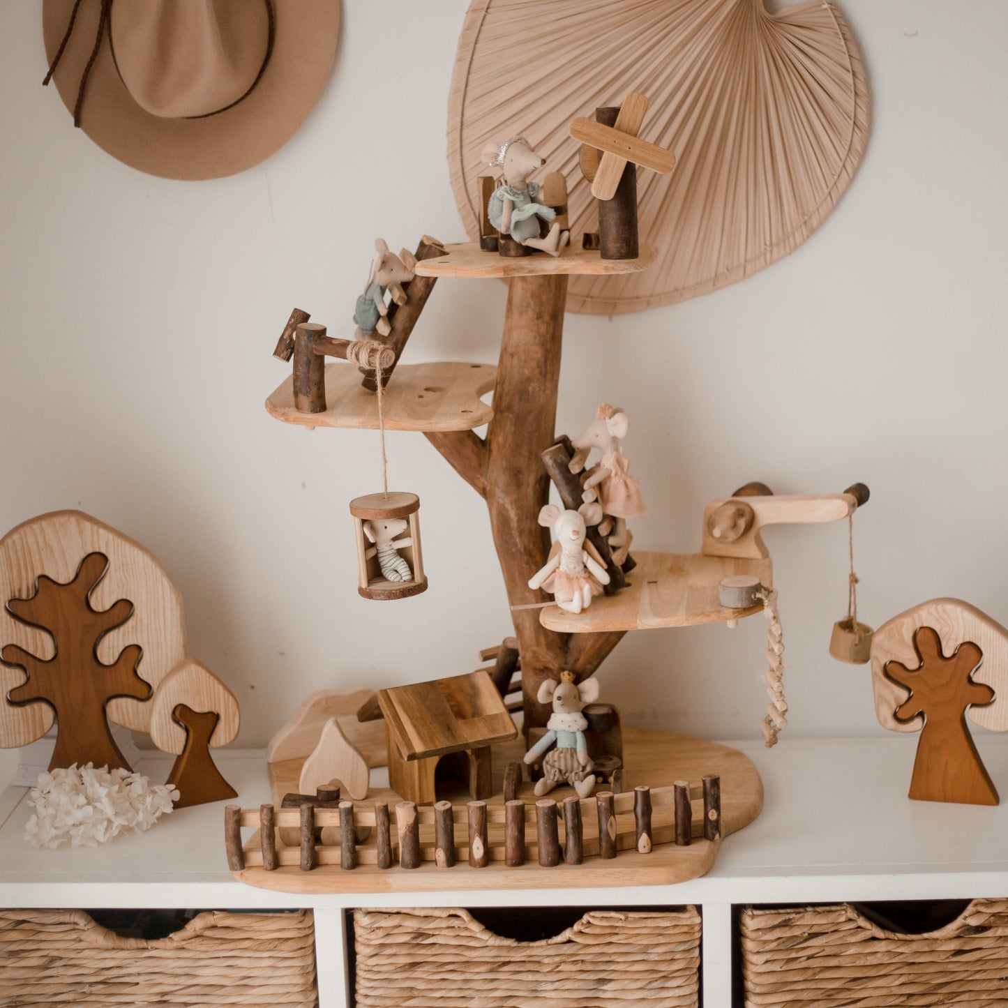Wooden Fairytale Adventure Treehouse