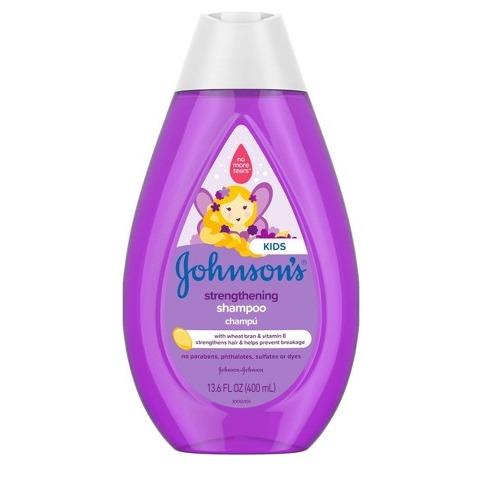Johnson's Kids Strengthening Shampoo - 13.6 fl oz