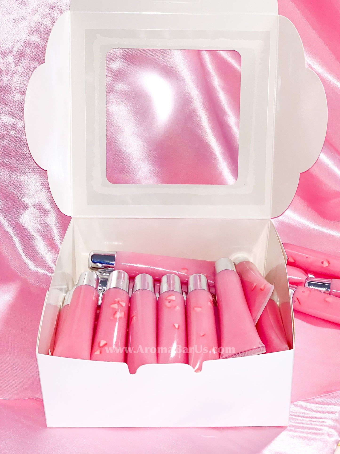 WHOLESALE LIP GLOSS | Pink Collection *Pre-Filled Tubes*