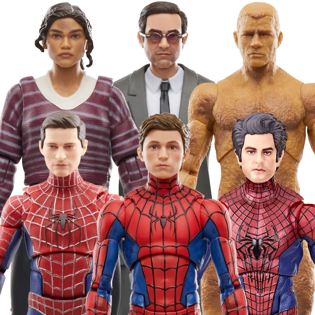 Marvel Legends - Spider-Man: No Way Home (Wave 1) 6-Pack Action Figure Set (F6468A)