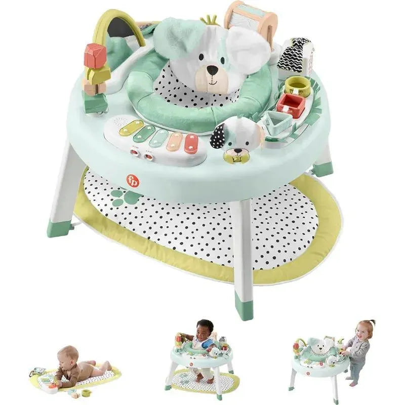 Fisher Price - 3-in-1 SnugaPuppy Activity Center and Play Table
