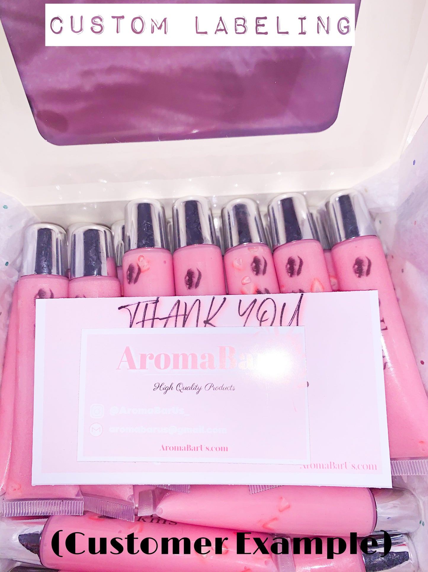 WHOLESALE LIP GLOSS | Pink Collection *Pre-Filled Tubes*