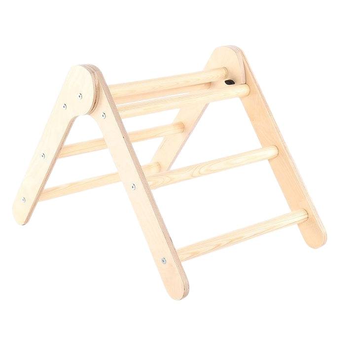 Sawdust & Rainbows - Little 'Un Wooden Climbing Frame - Bella Luna Toys