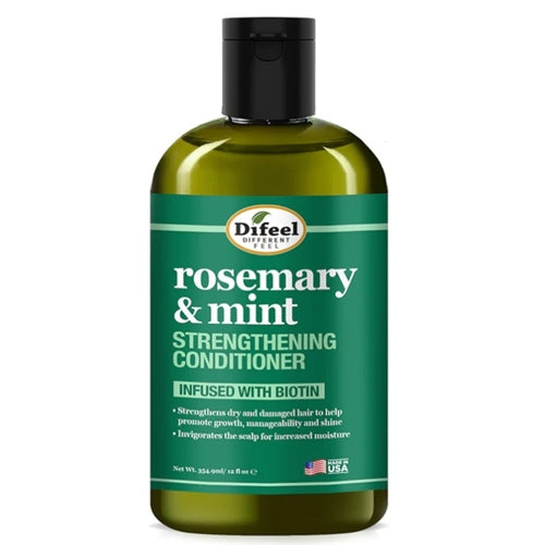 Difeel Rosemary & Mint, Infused With Biotin 12oz