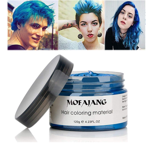 MOFAJANG HAIR COLOR WAX BLUE