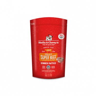 Stella & Chewy's ® Stella's Super Beef Dinner Patties Frozen Dog Food