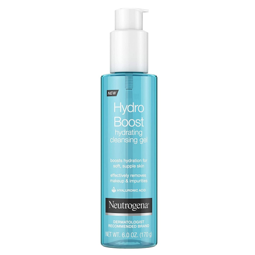 Neutrogena Hydro Boost Lightweight Hydrating Facial Cleansing Gel for Sensitive Skin