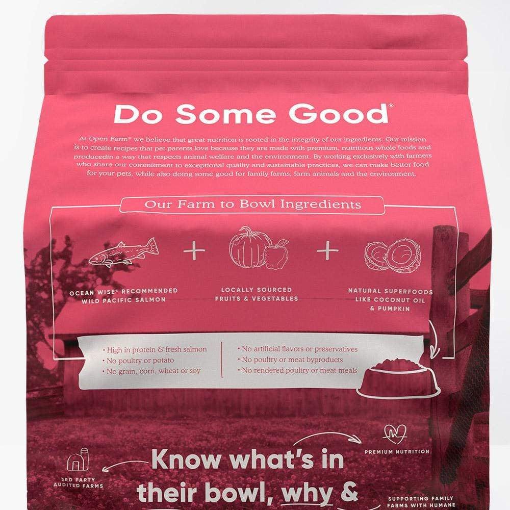 Open Farm Grain Free Wild Caught Salmon Recipe Dry Cat Food