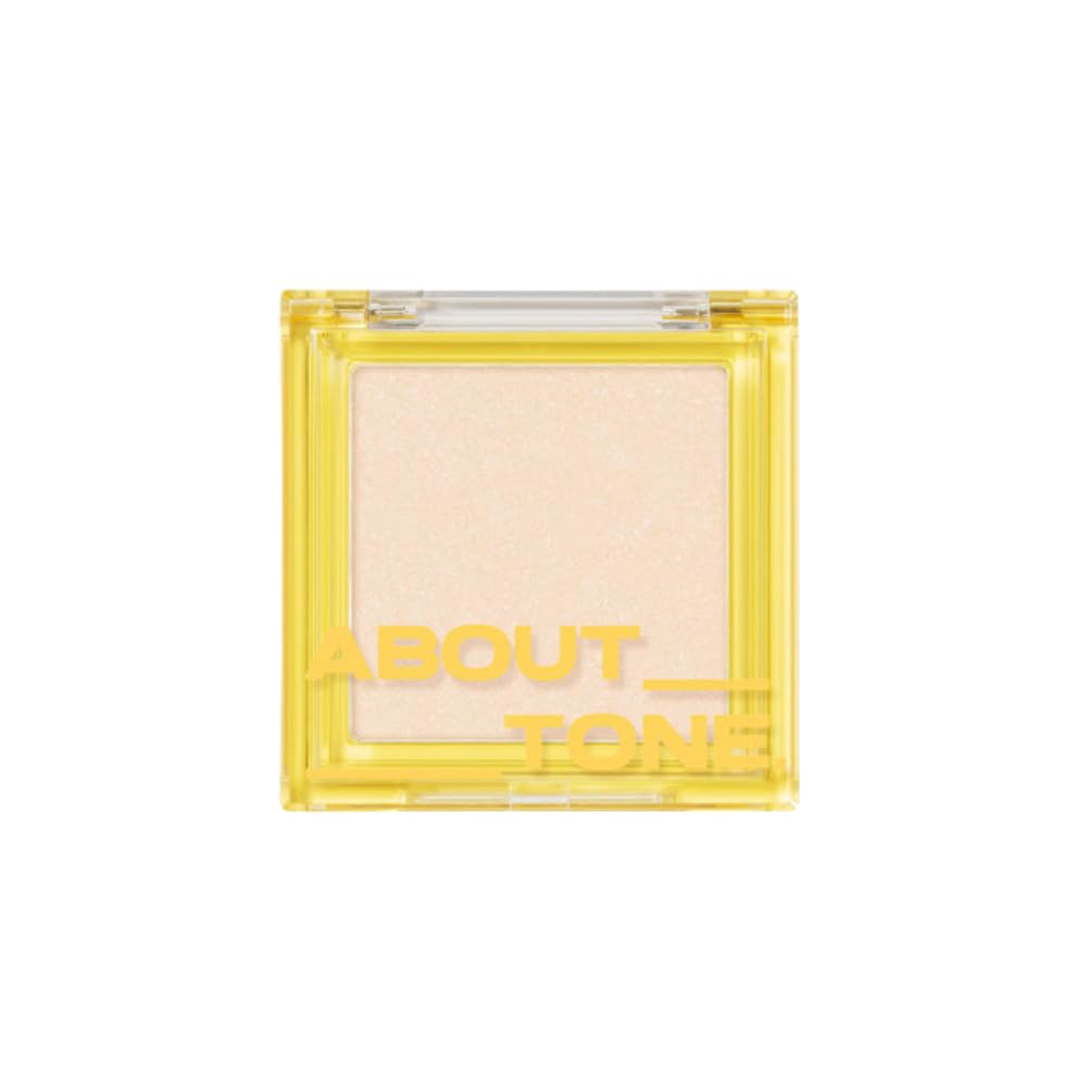 Light On Me Highlighter 2 Color - Makeup Highlighting Powder Palette, Natural Satin Glow, Lightweight Velvety Powder, Clear Sheer Pearls, Shiny Illuminator, 0.26oz (01 SUGAR LIGHT)