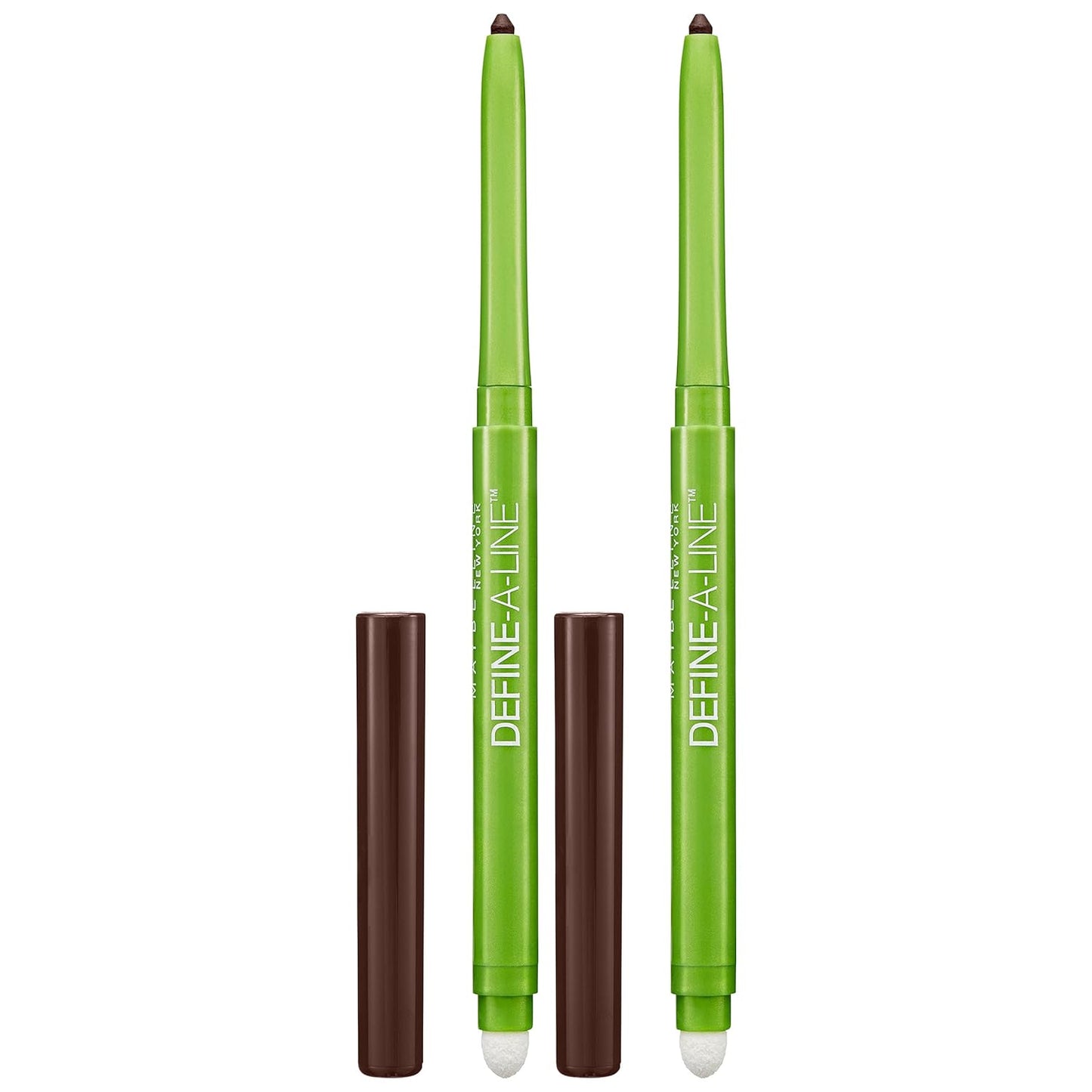 Maybelline Define-A-Line Eyeliner, Brownish Black (Pack of 2)