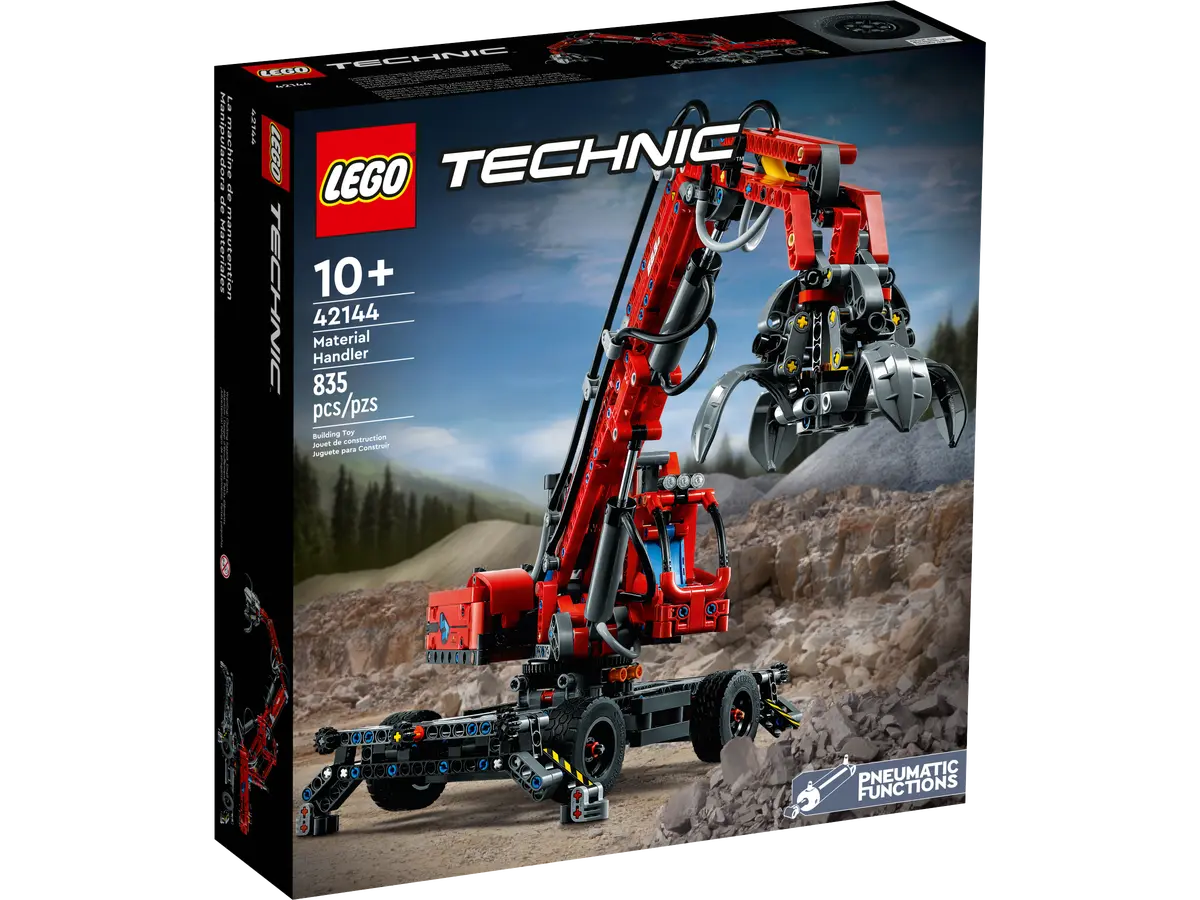 LEGO Technic - Material Handler Building Toy with Pneumatic Functions (42144)