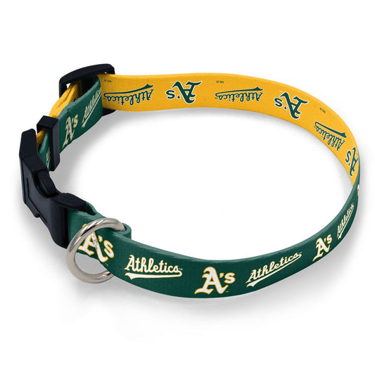 Oakland A's Pet Collar