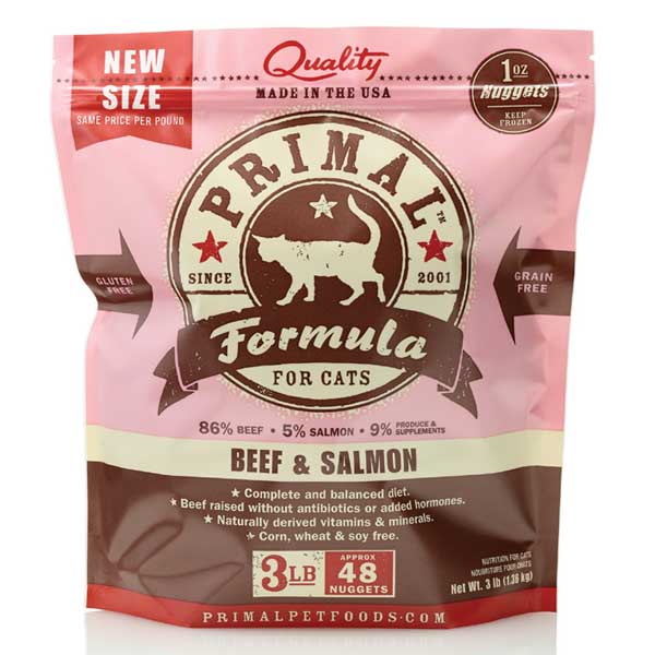 Primal Cat Raw Nuggets 3 lb