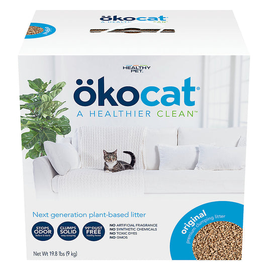 Okocat Original Natural Wood Clumping Litter