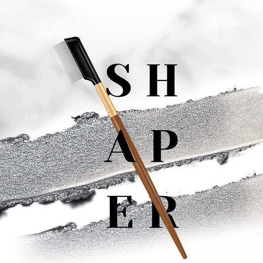 Eyelash Comb-Eye Lash Separator Tool, Mascara Applicator-Eye Lash Comb Separator For Separating And Combing Lashes With Comb Cover Eyebrow Brush Eyelash Definer