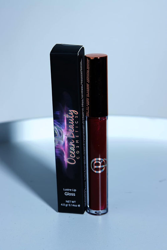 Ocean Beauty Cosmetics Rich Pigmented Glimmering Lip Strobe 3.5g/ 0.12oz - Non-Sticky Dazzling Shades Liquid Lip Wear | Ema