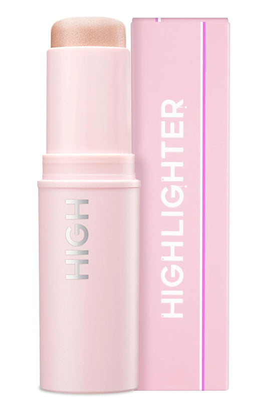 KAHI Highlighter - Skin-Illuminating Highlighter Makeup Stick | Long-lasting Pink Highlighter Makeup | Korean Highlighter Stick for Aging-Lines Improvement | Moisturizing Highlight Stick (0.30 Fl. Oz)