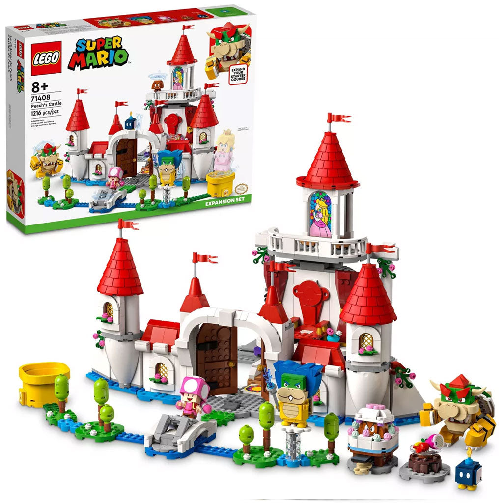 LEGO Nintendo Super Mario Peach’s Castle Expansion Building Set (71408)