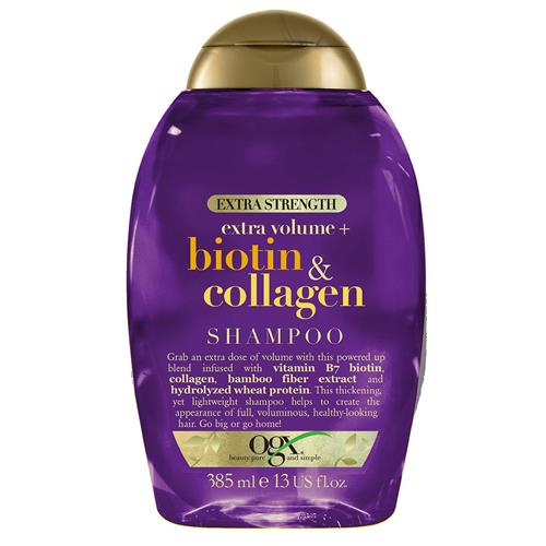OGX Extra Strength & Extra Volume Biotin & Collagen 13 fl oz