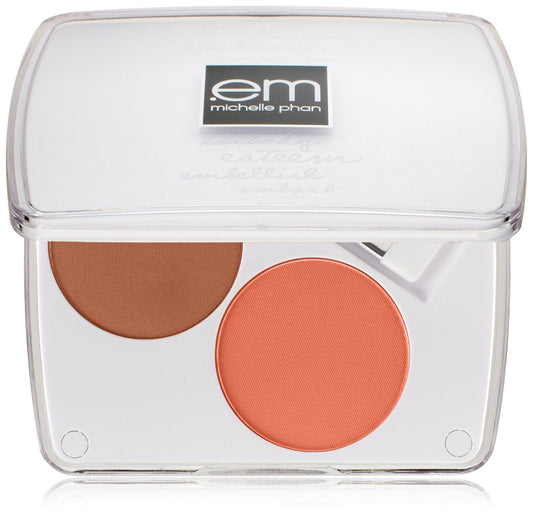 Shade Play Artistic Cheek Color Palette, Peach Charming