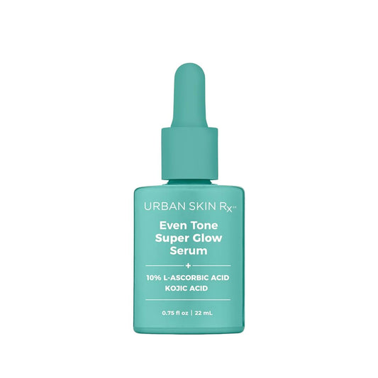 Even Tone Super Glow Serum, USRx¨, Anti-Aging Serum Brightens, Firms, and Smoothes to Improve the Appearance of Wrinkles, Sun Damage, and Dark Spots, with 10% Vitamin C and Key Ingredients, 0.5 Fl Oz