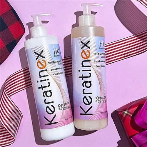 HK Cosmetics Keratinex Haircare With Keratin & Omega 3 - 455ml