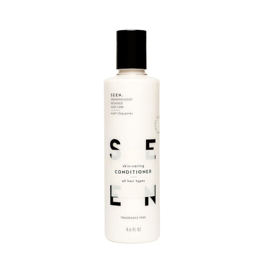 SEEN Conditioner, Fragrance Free - Non-Comedogenic & Sulfate-Free Hair Conditioner- Dermatologist-Developed - Safe for Sensitive, Eczema & Acne Prone Skin