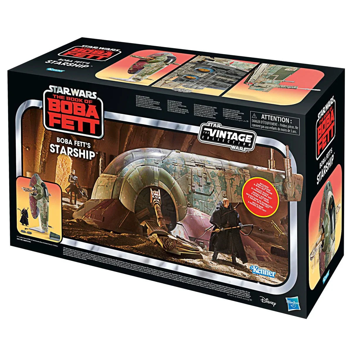 Star Wars: The Vintage Collection  - Star Wars: The Book of Boba Fett - Boba Fett\'s Starship Playset (F5862) LOW STOCK