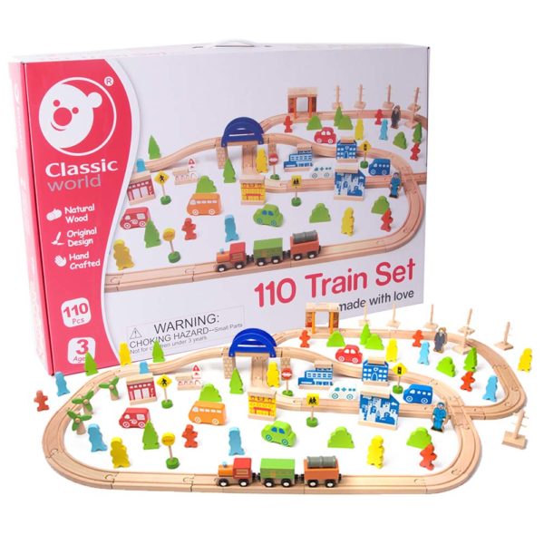 Classic World - Train Set 110pcs
