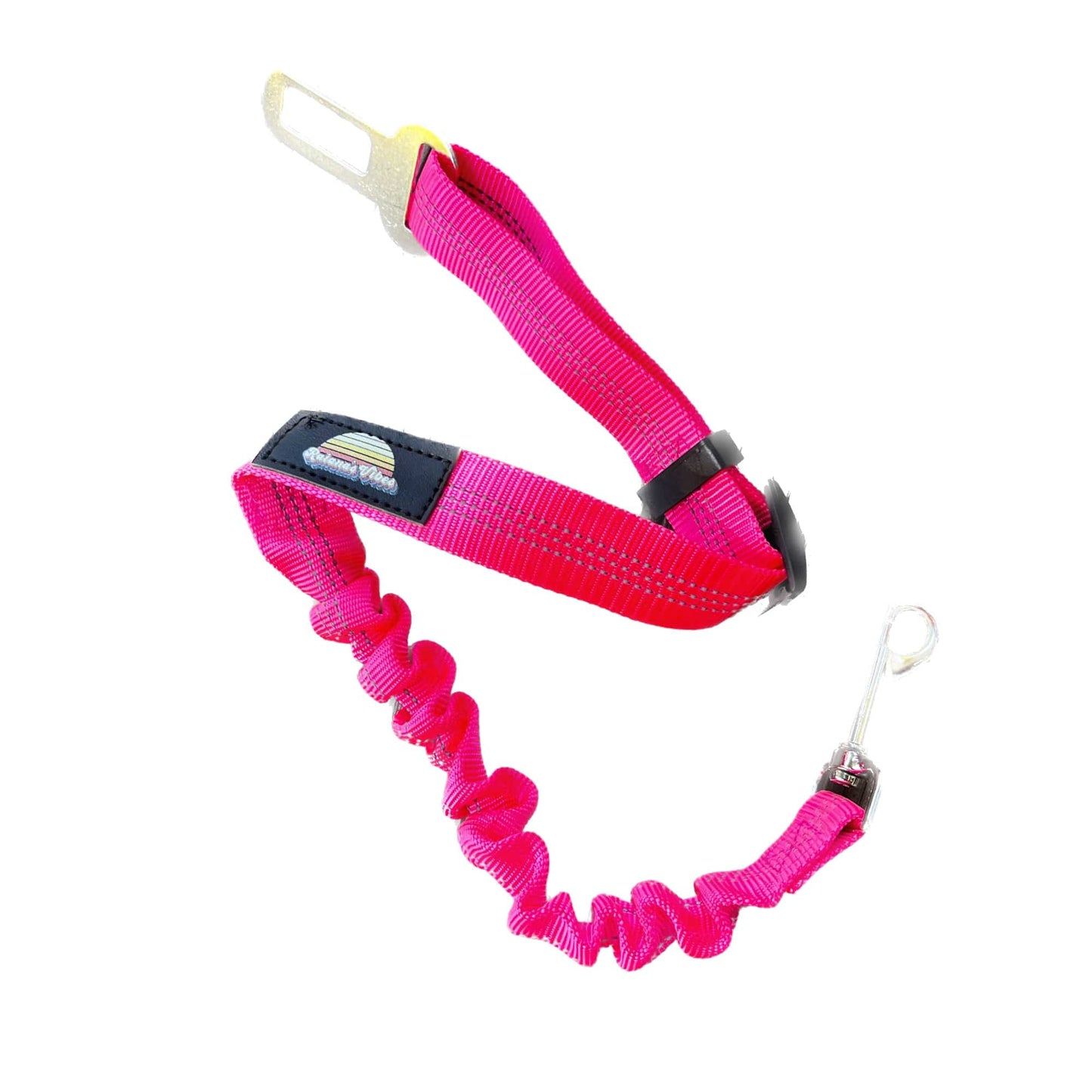 Reflective Shock Absorbing Safety Dog Seat Belt | Raiana's Vibes™