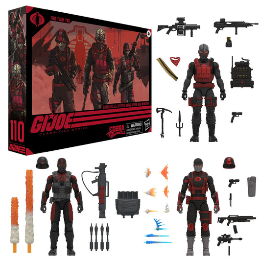 G.I. Joe Classified Series #110 - Cobra H.I.S.S. - Fire Team 788 Exclusive Set (G0168) LOW STOCK