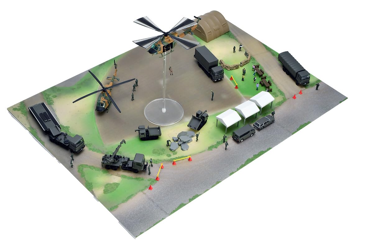 Tomytec Gj! 100 Scenes Vehicles Work 003R 8Pcs Diorama Box