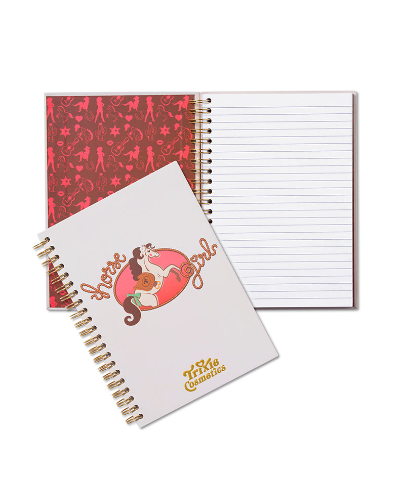Horse Girl Spiral Notebook