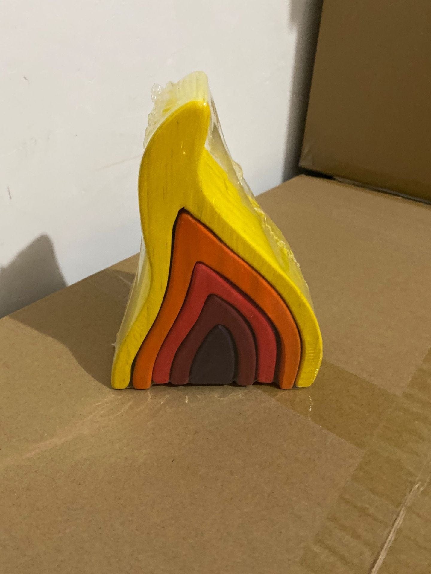 Jigsaw Puzzle Large 12-piece Arch Bridge Rainbow Building Blocks BENNYS