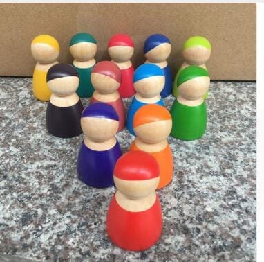 Jigsaw Puzzle Large 12-piece Arch Bridge Rainbow Building Blocks BENNYS