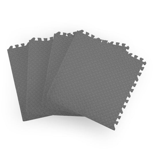 Bopeep Kids Play Mat Floor Baby Crawling Mats Foldable Waterproof Carpet Grey