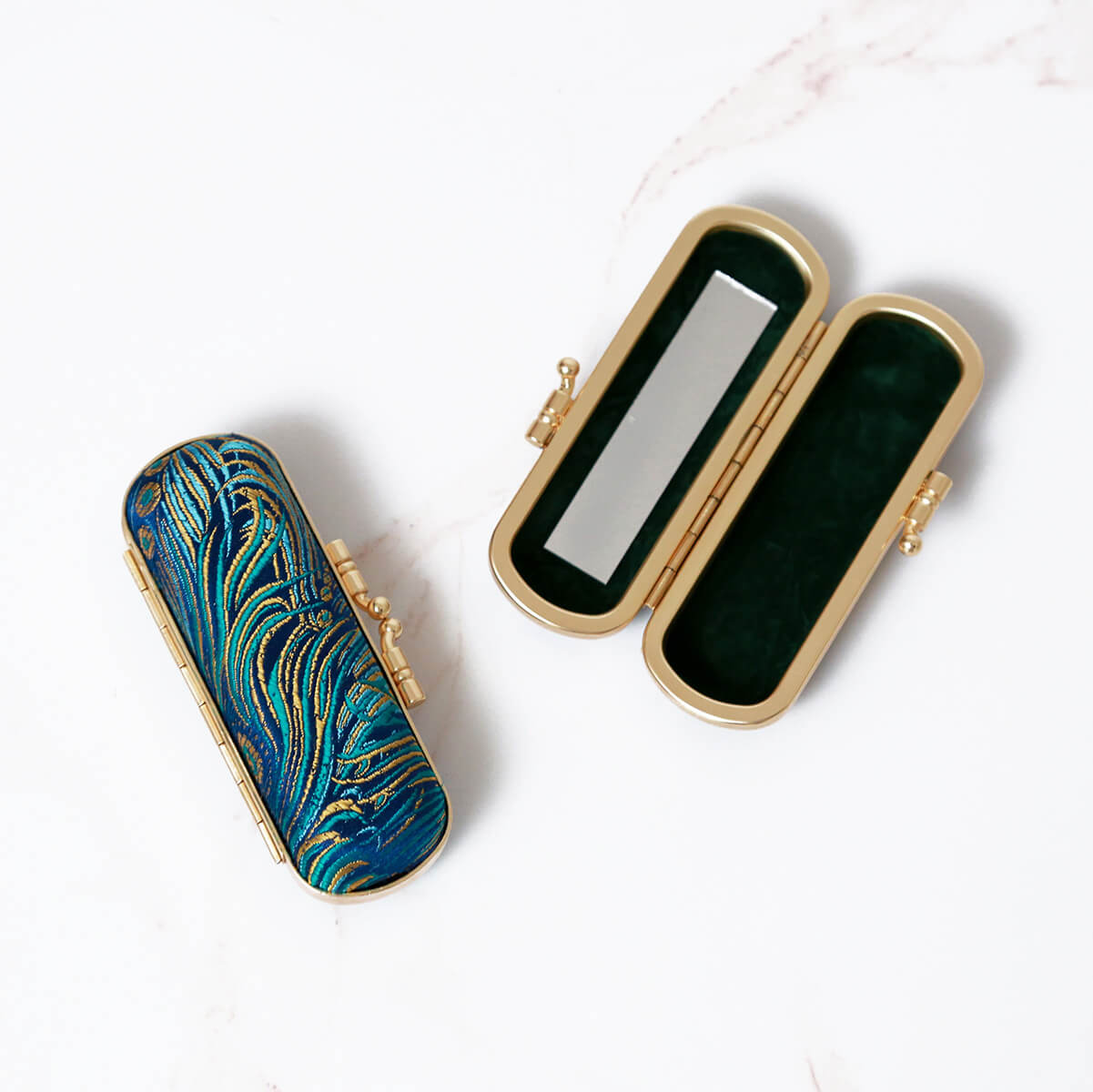 Peacock Lipstick Case - CHOP SUEY CLUB - Cathayana - Asian Art Lifestyle Store